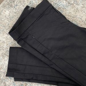 Loft size 8 straight leg black pants